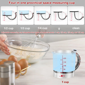 4-In-1 Adjustable Measuring Cup