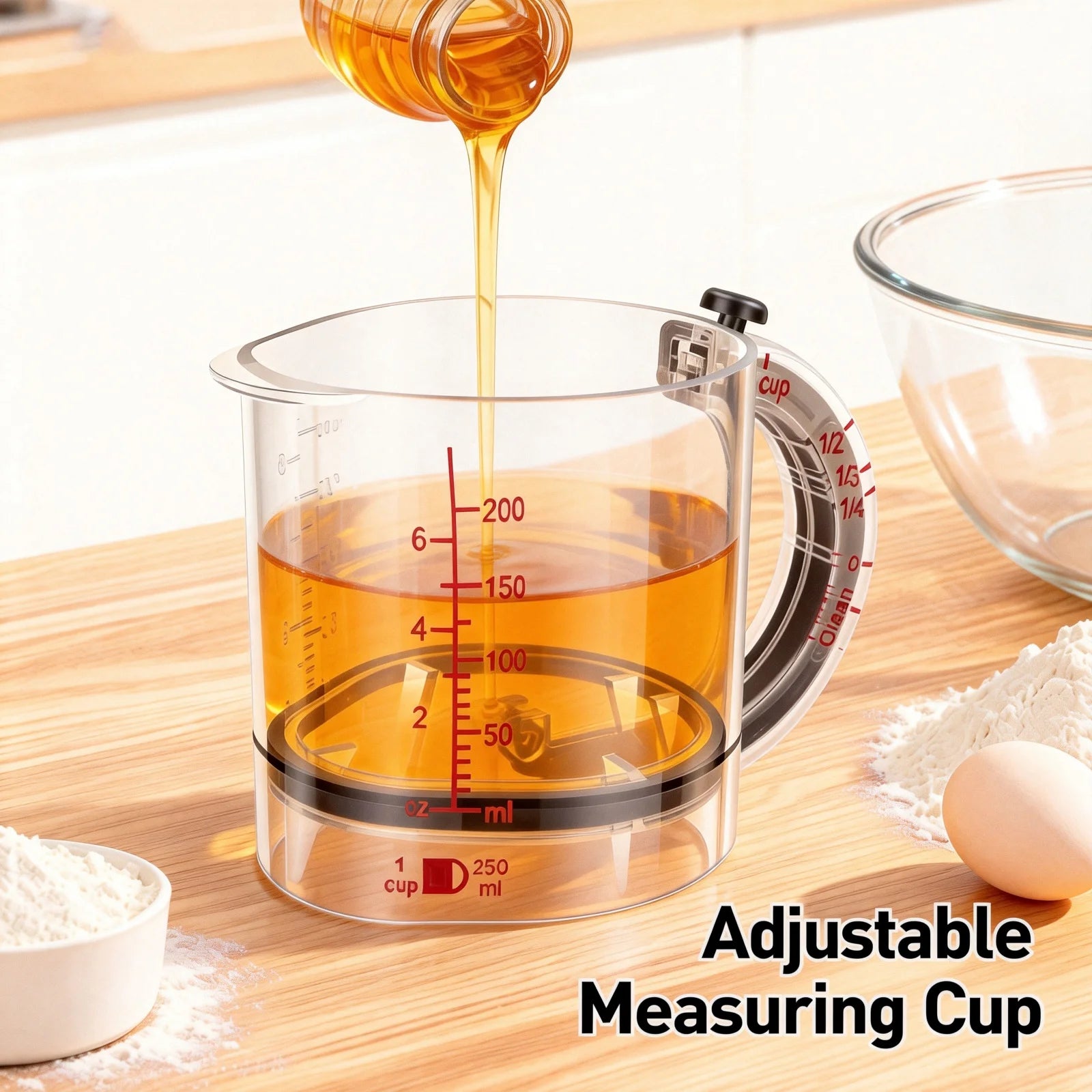 4-In-1 Adjustable Measuring Cup