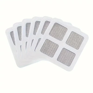 Shower Drain Hair Catcher Mesh Stickers