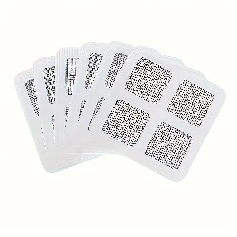 Shower Drain Hair Catcher Mesh Stickers