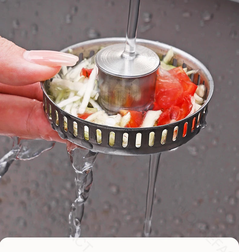 3-in-1 Stainless Steel Sink Drain Strainer