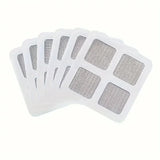 Shower Drain Hair Catcher Mesh Stickers