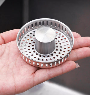 3-in-1 Stainless Steel Sink Drain Strainer