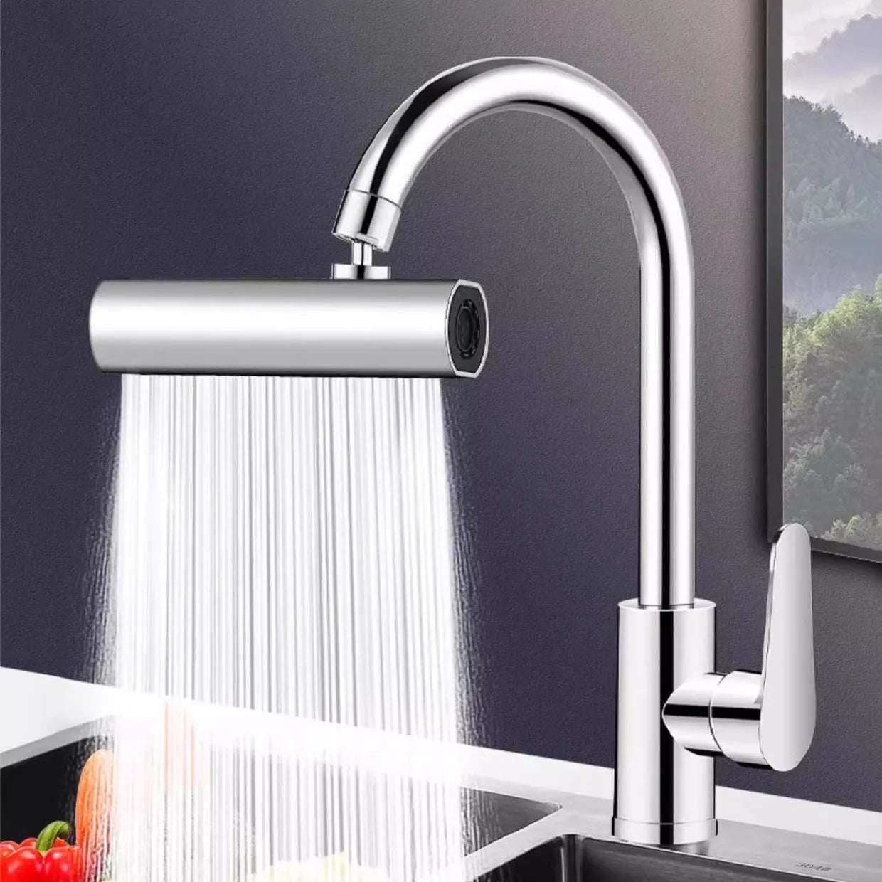 Waterfall Kitchen Faucet