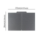 Sloped Silicone Draining Mat – Heat-Proof & Non-Slip