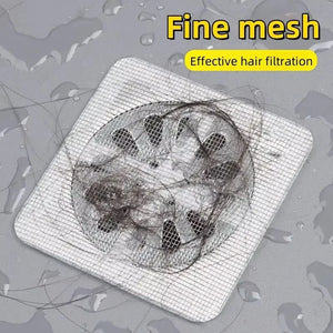 Shower Drain Hair Catcher Mesh Stickers
